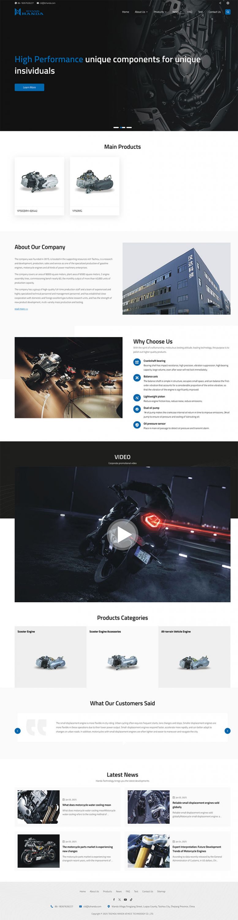 HANDA VEHICIE TECHNOIOGY CO. ,LTD.